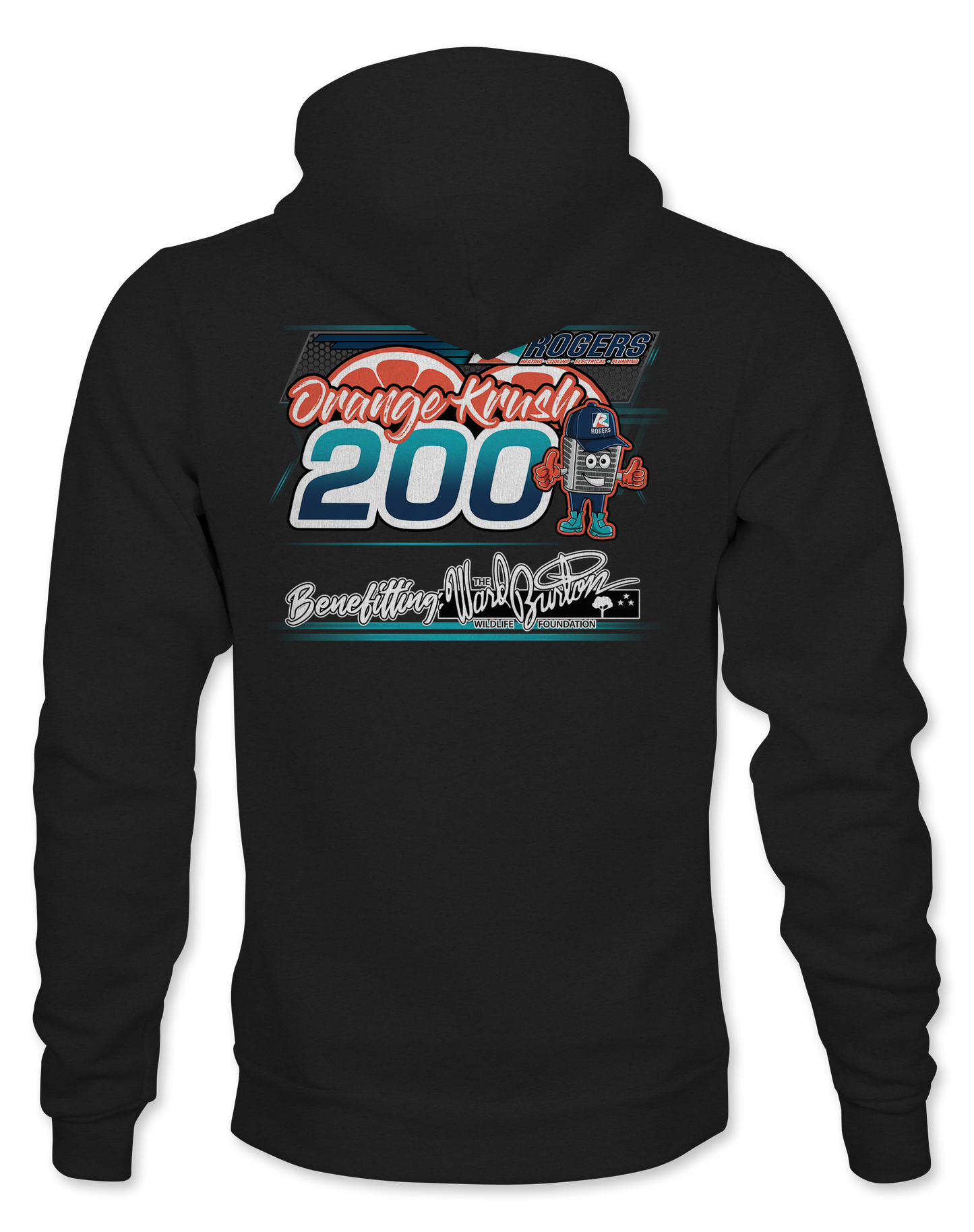 Orange Krush 200 Hoodies