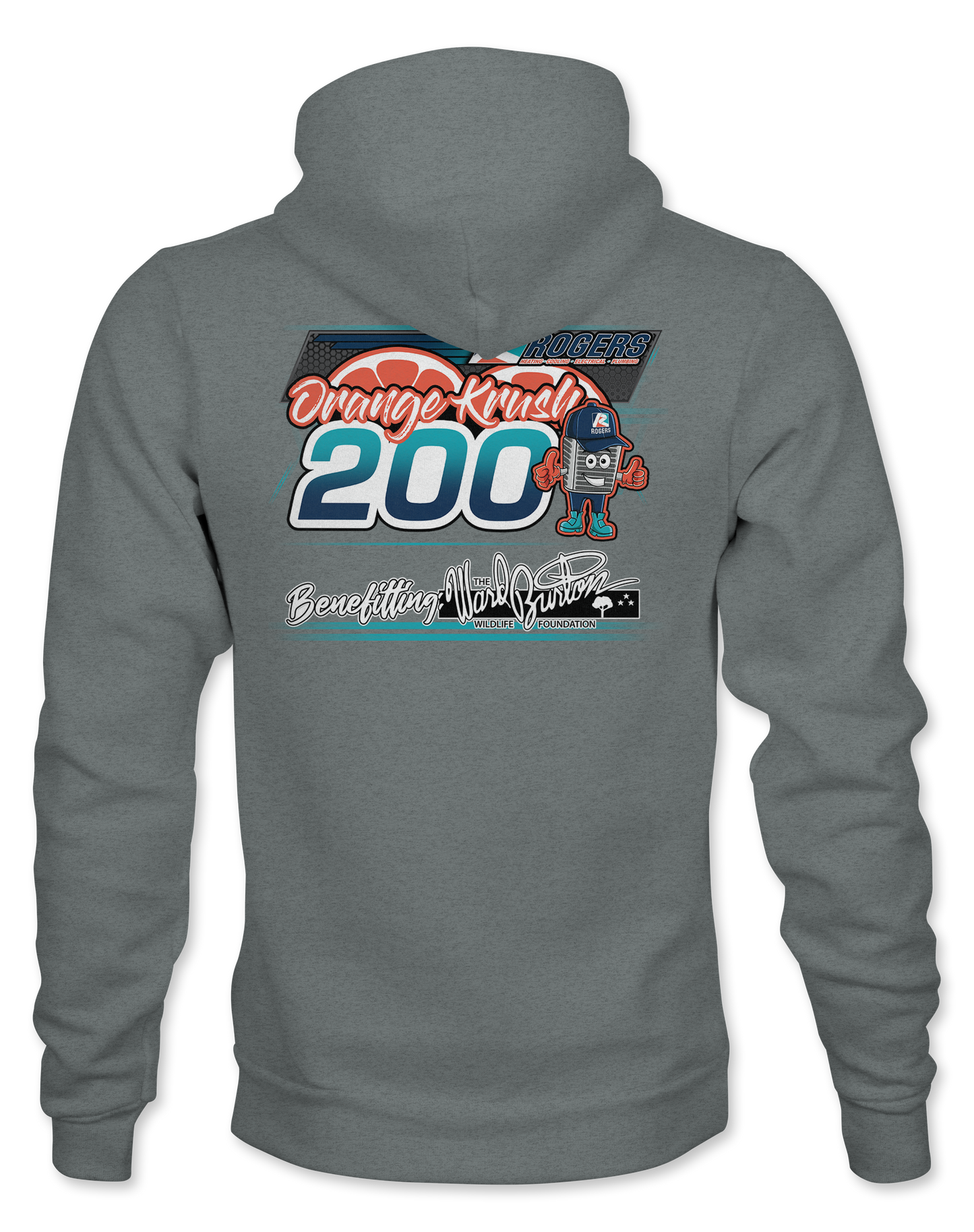 Orange Krush 200 Hoodies