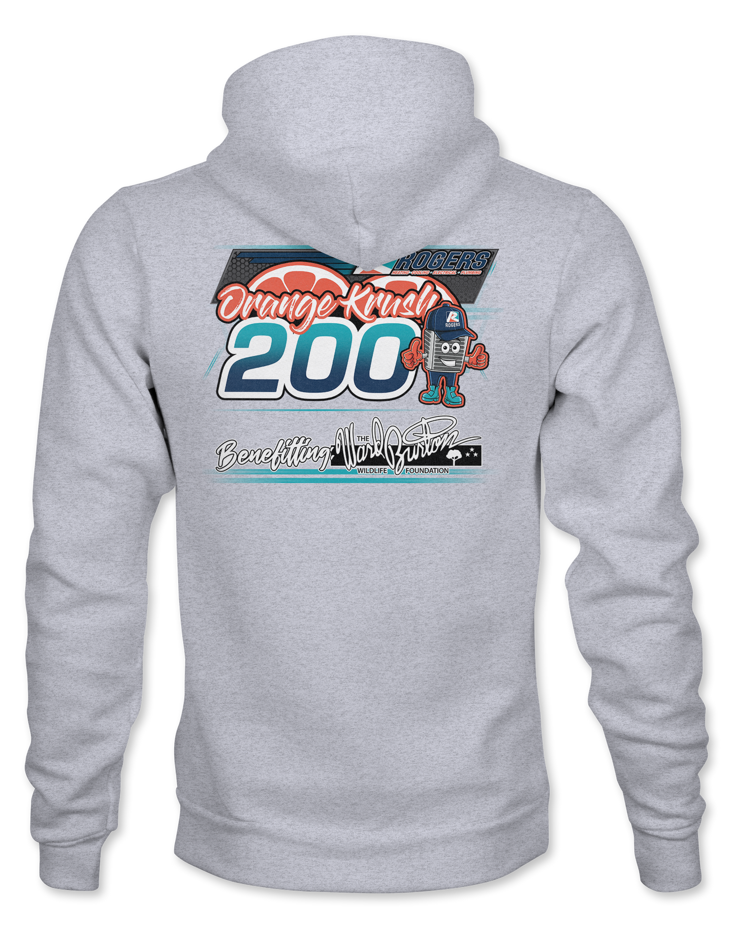 Orange Krush 200 Hoodies