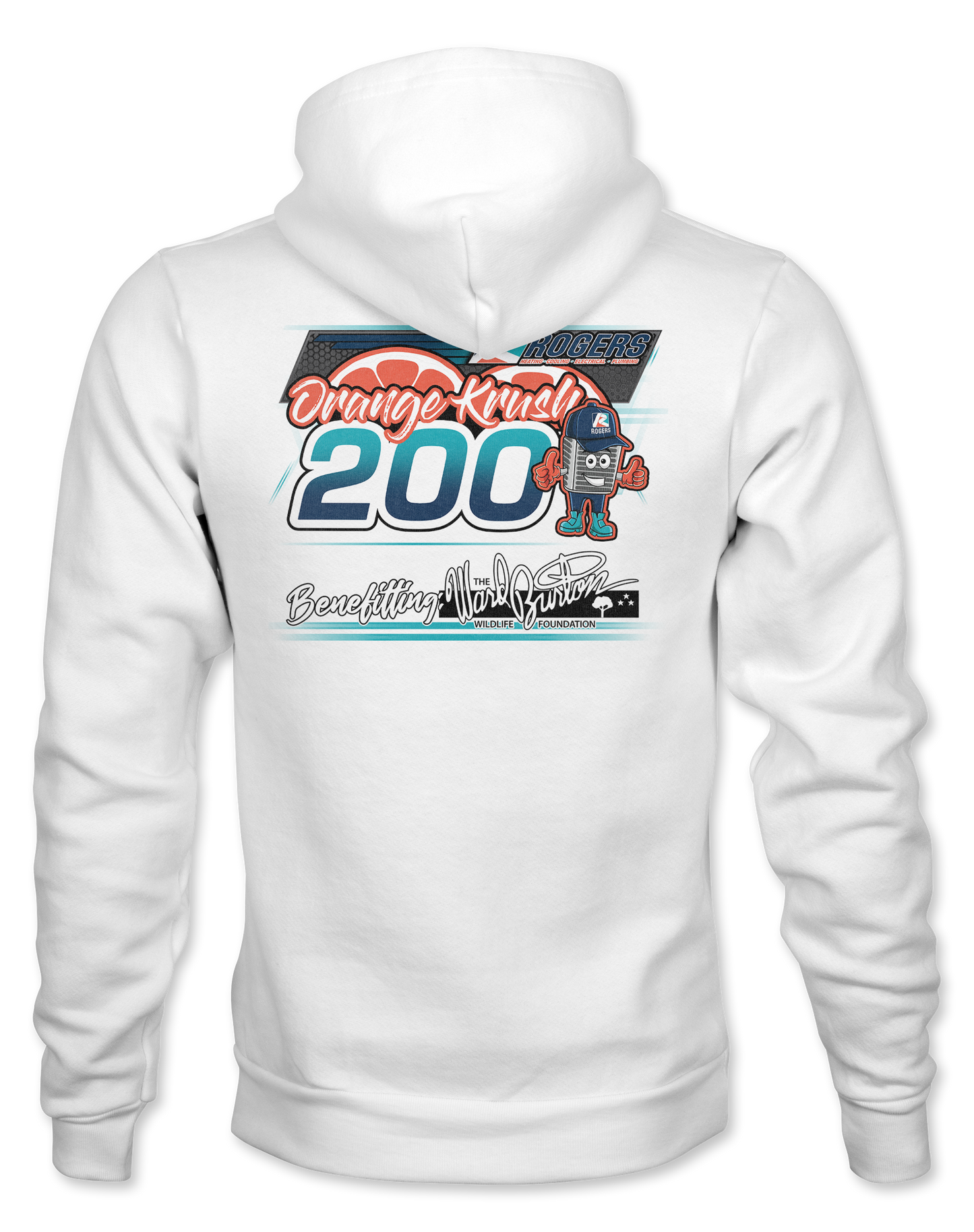 Orange Krush 200 Hoodies