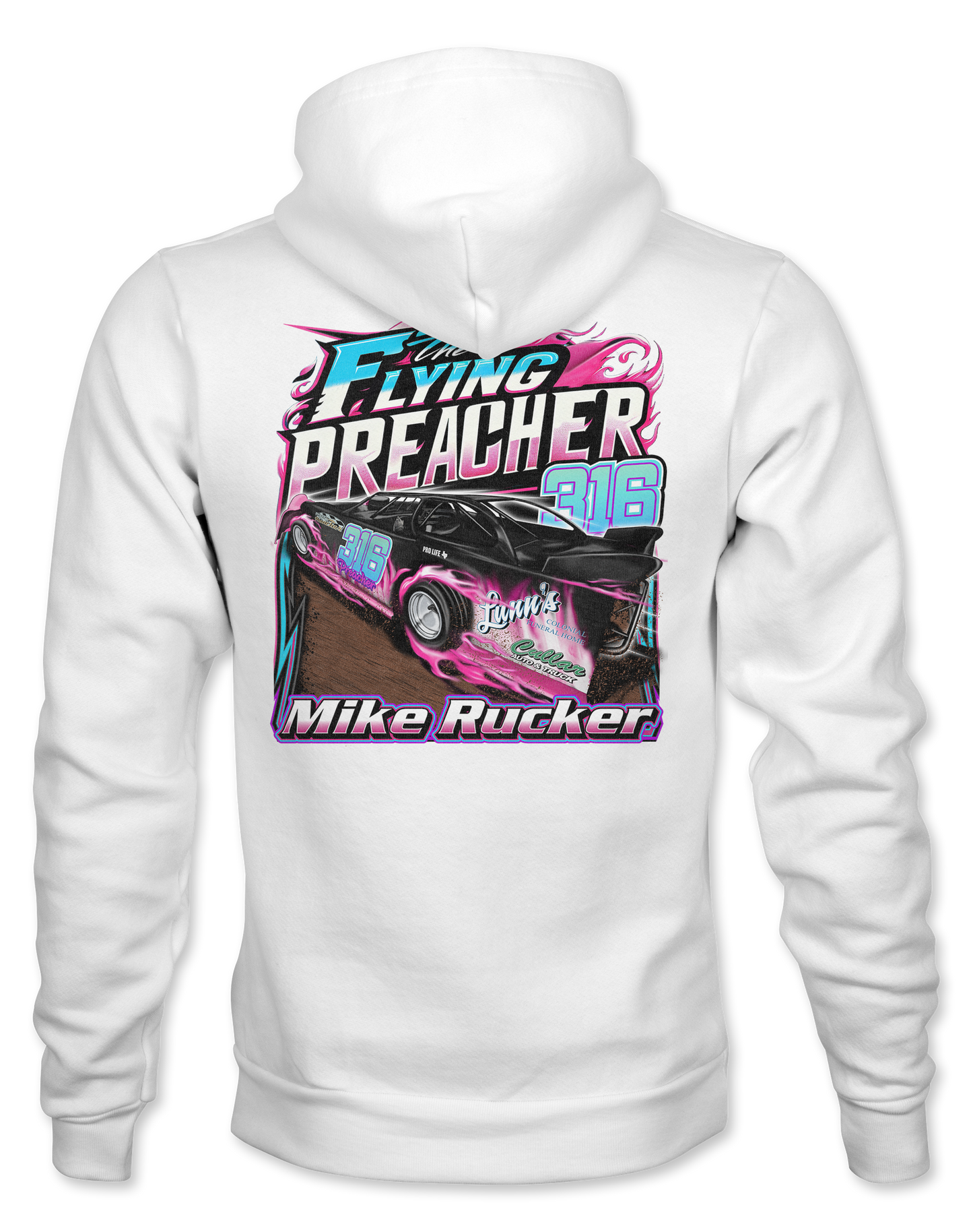 The Flying Preacher Hoodies