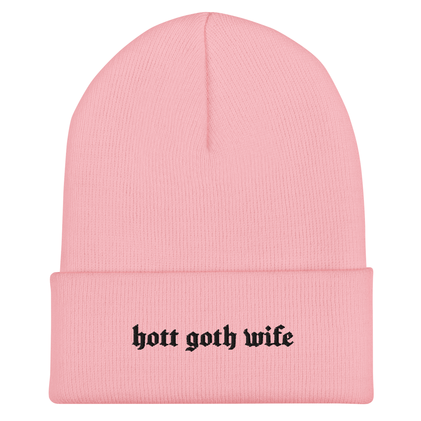 Hot Goth Wife Knit Beanie