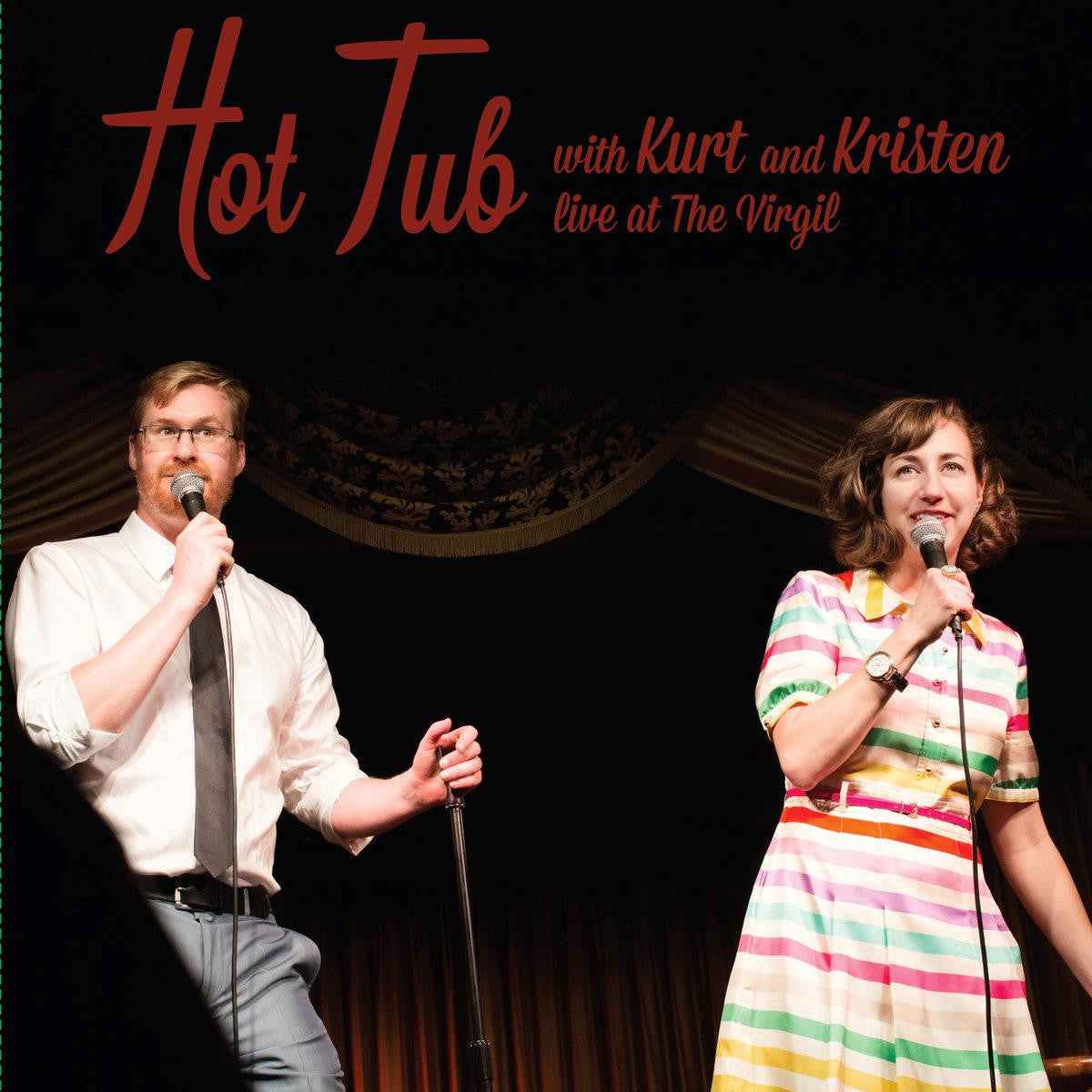 Kurt and Kristen Schaal Braunohler - Hot Tub with Kurt and Kristen