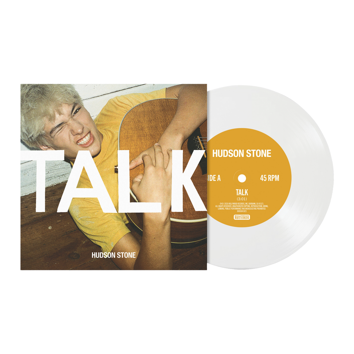 PRE-ORDER: Talk / Overthinker [White 7" Single] [Vinyl]
