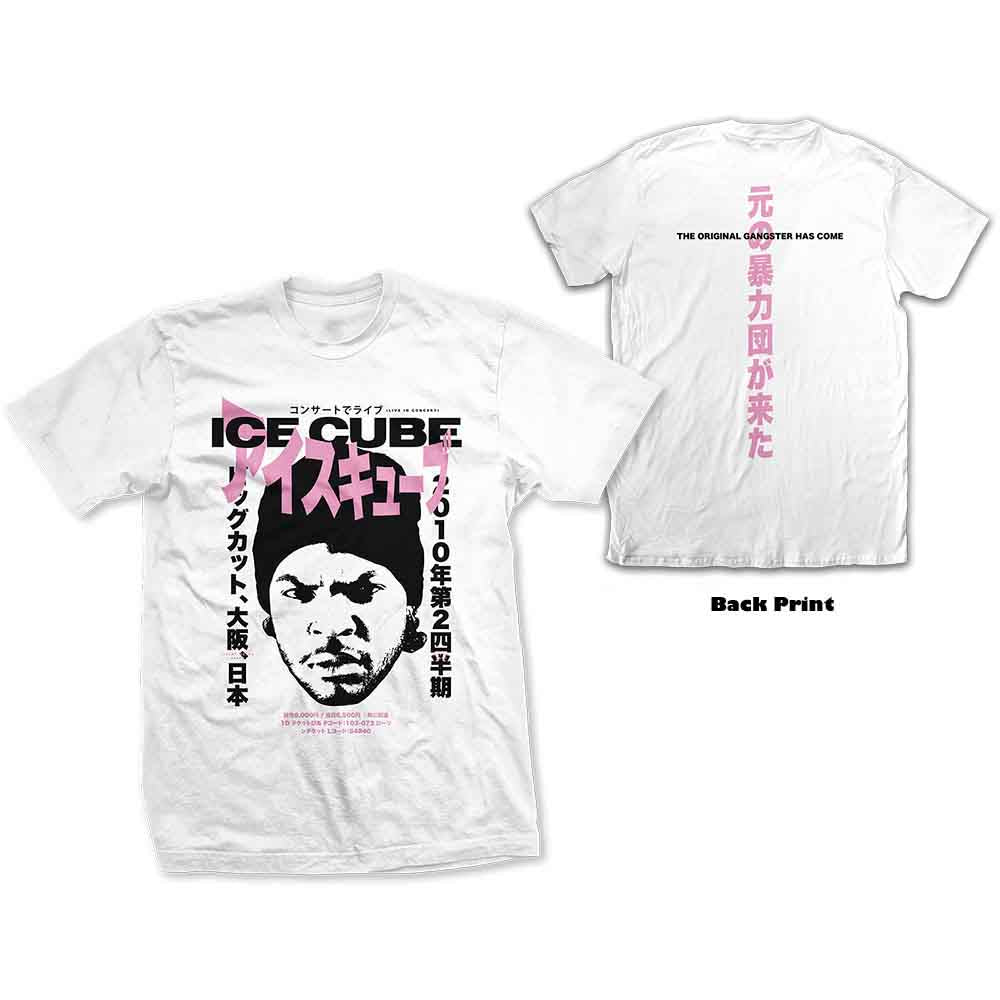 Ice Cube Beanie Kanji [T-Shirt] White
