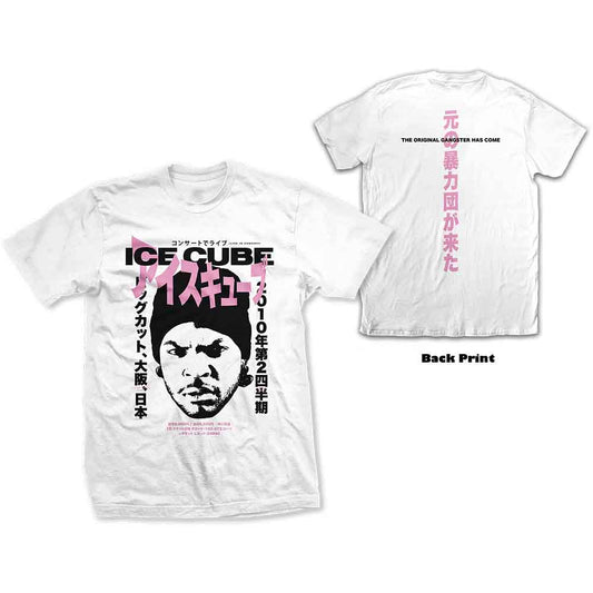 Ice Cube Beanie Kanji [T-Shirt] White