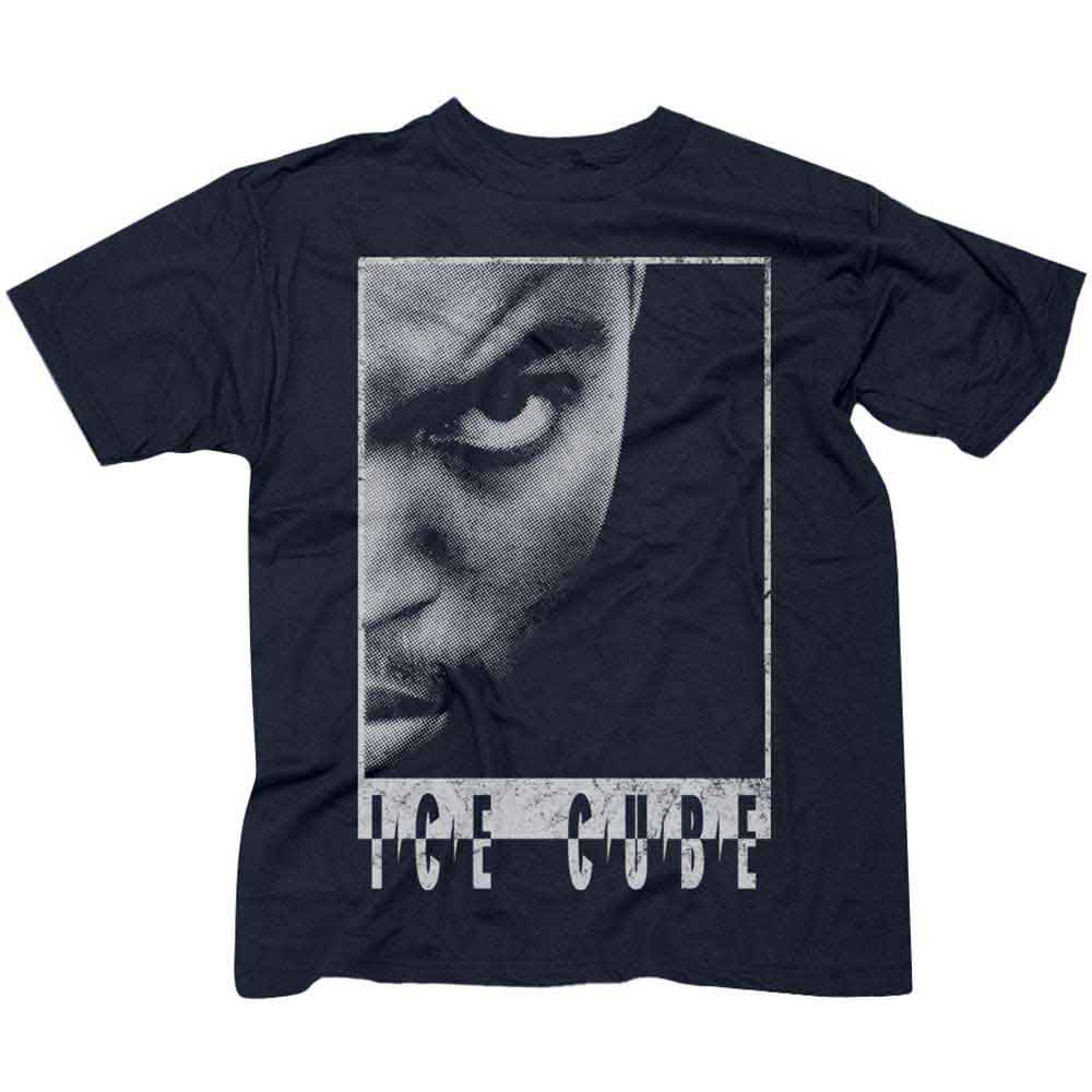 Ice Cube Half Face [T-Shirt] - Rock Band Apparel