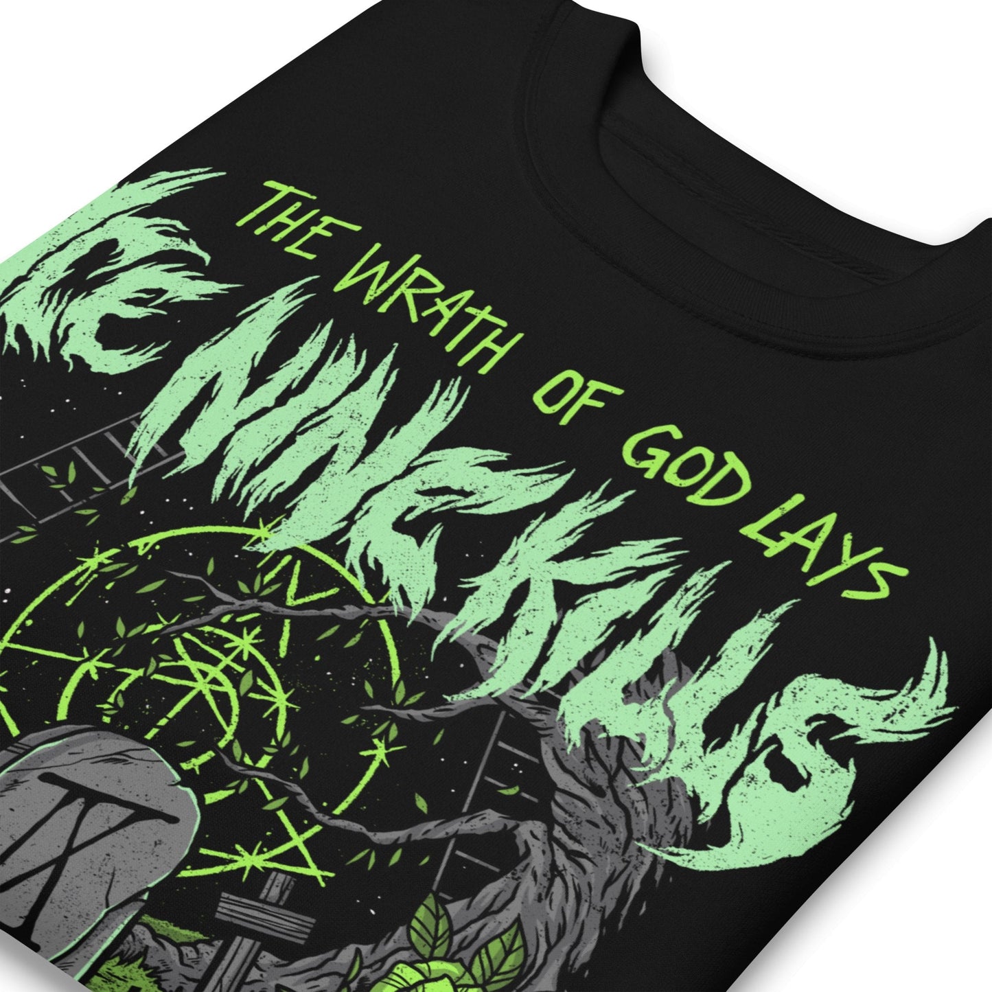 Ice Nine Kills - Green Wrath Jumbo Print Sweatshirt
