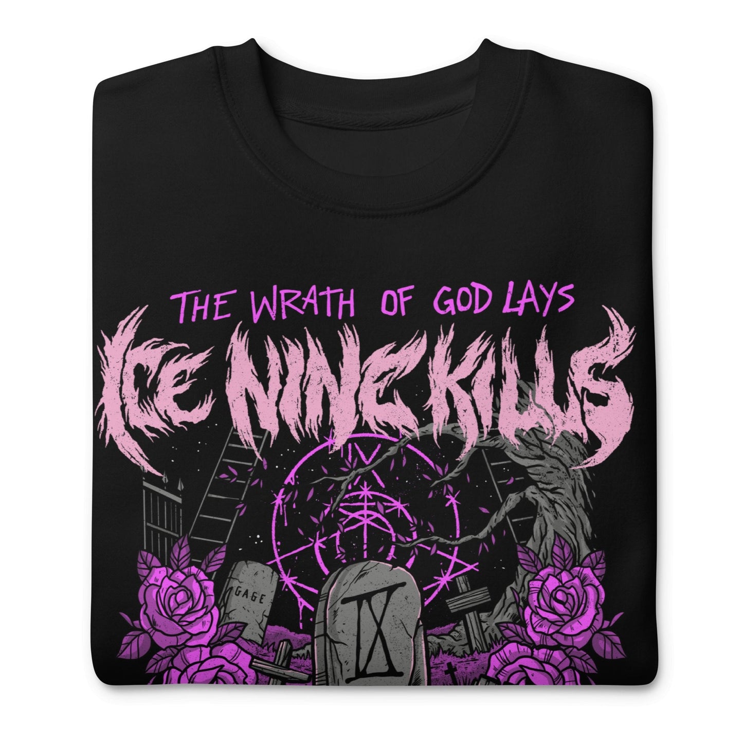 Ice Nine Kills - Purple Wrath Jumbo Print Sweatshirt