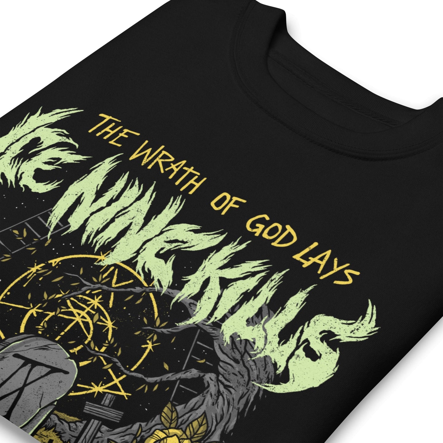 Ice Nine Kills - Yellow Wrath Jumbo Print Sweatshirt