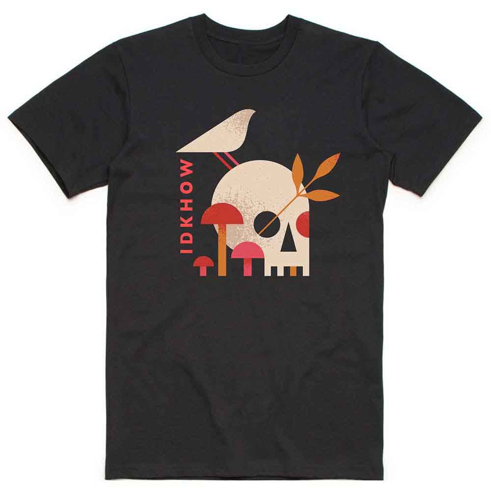 iDKHow Mushroom Skull [T-Shirt] Black