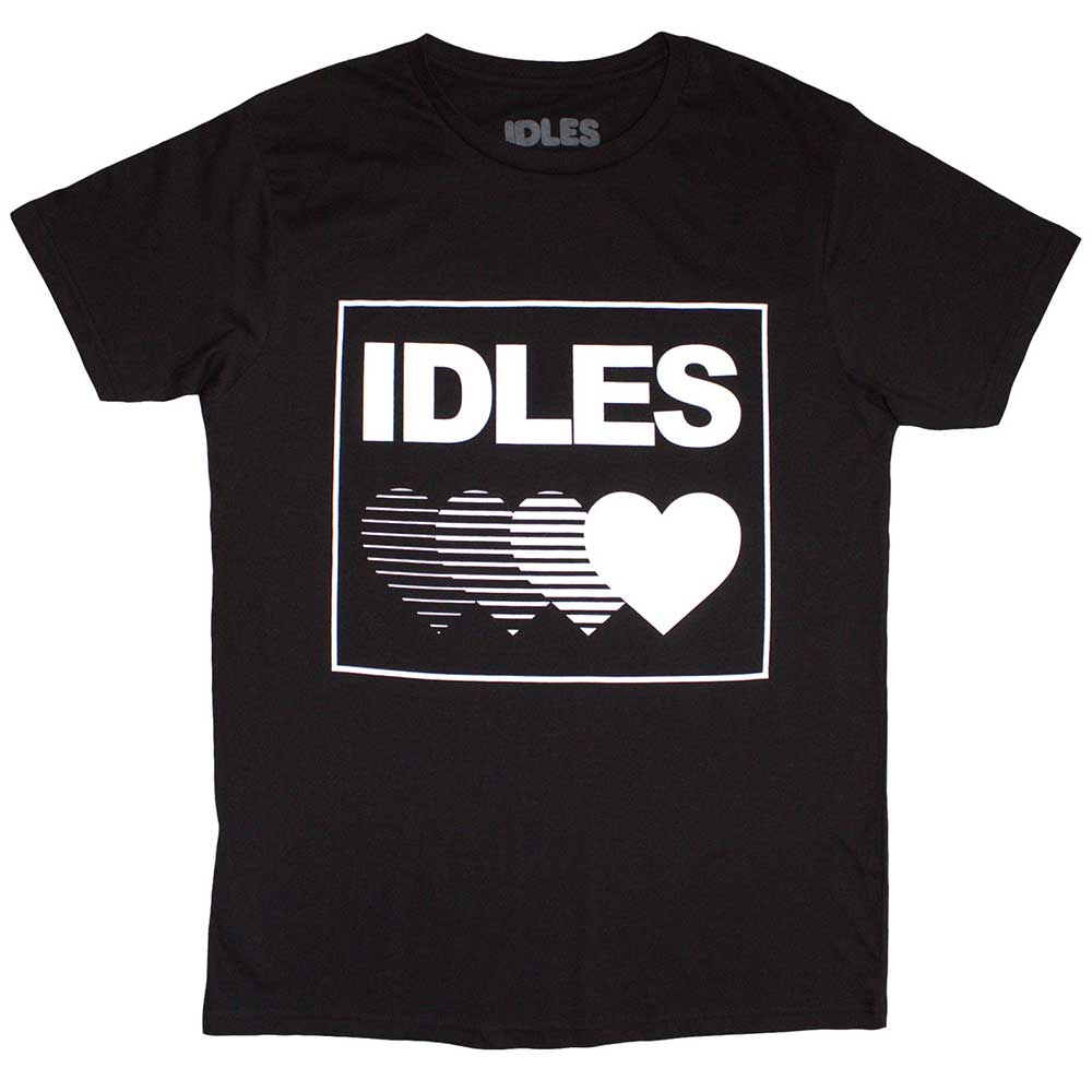 IDLES Gradient Heart [T-Shirt] Black