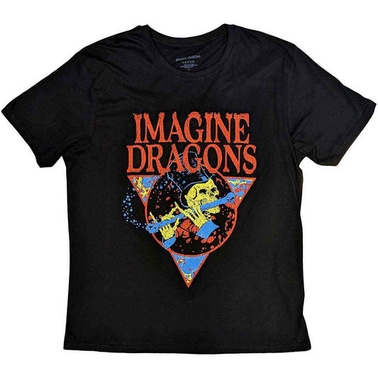 Imagine Dragons Skeleton Flute [T-Shirt] - Rock Band Apparel