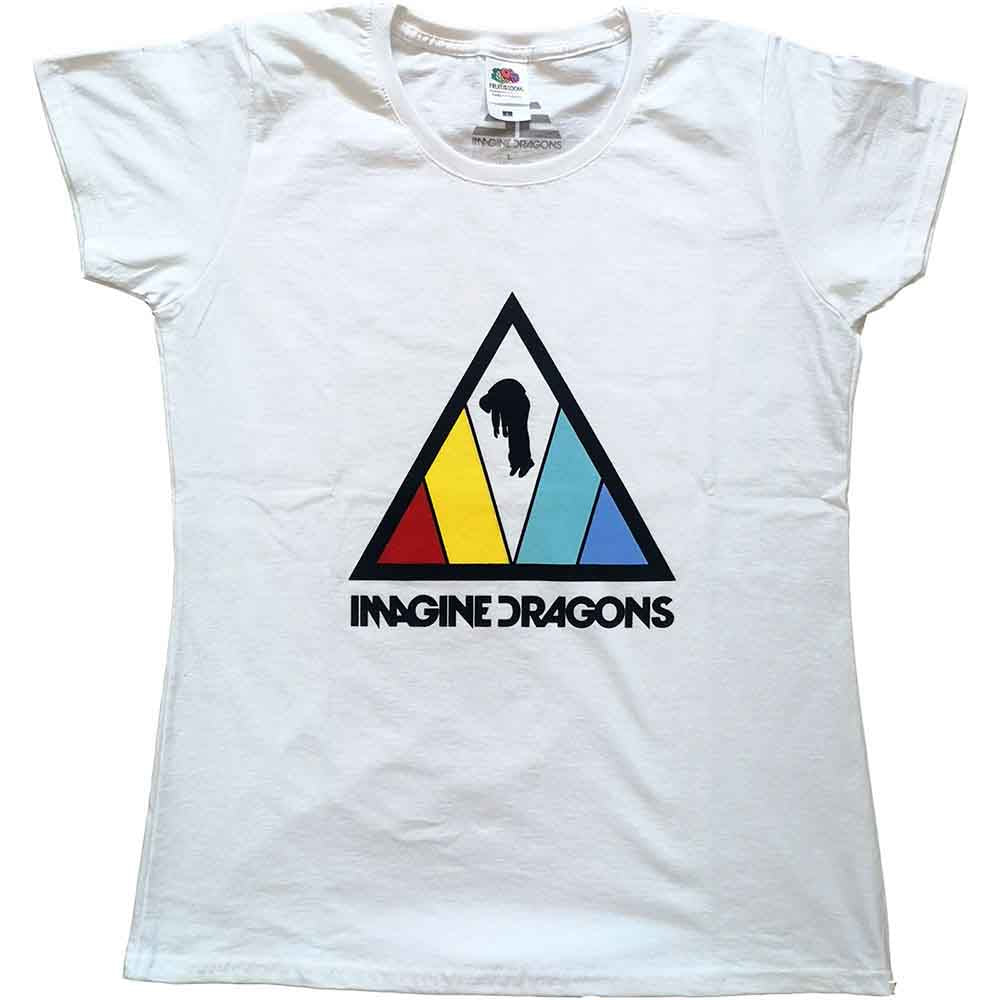 Imagine Dragons Triangle Logo [T-Shirt] White