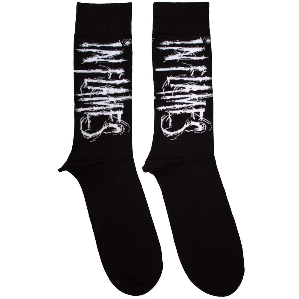 In Flames Logo [Socks] Black