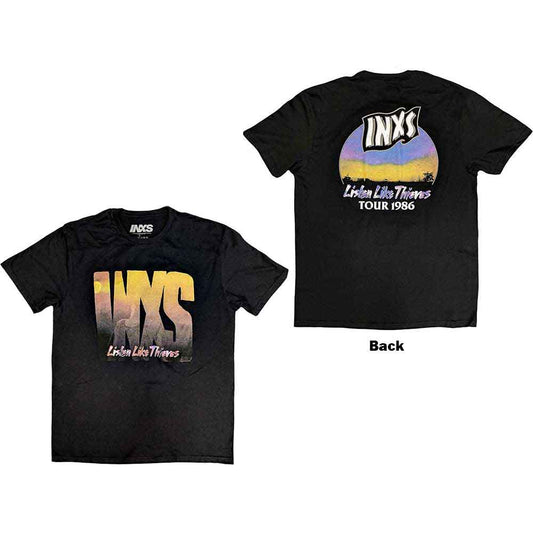 INXS Listen Like Thieves Tour [T-Shirt] - Rock Band Apparel