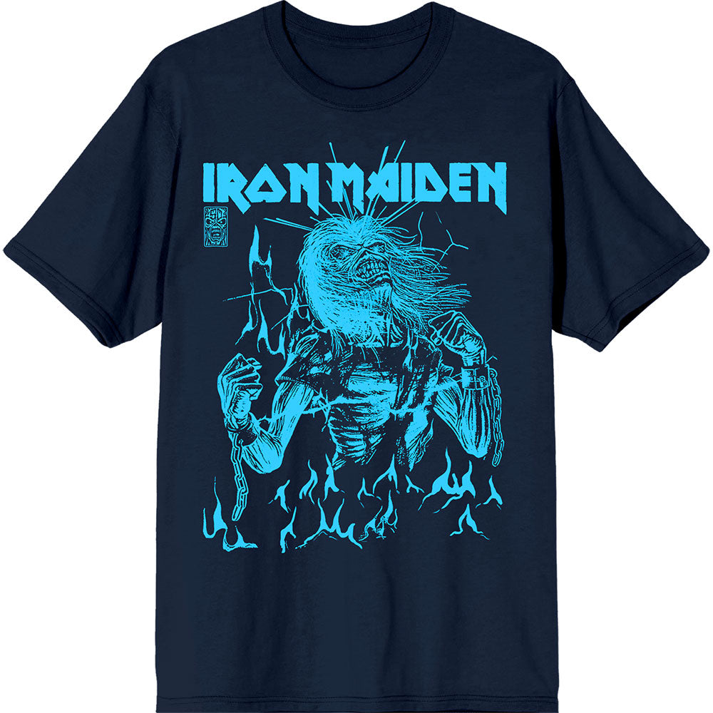 Iron Maiden 50 Life After Death Flames Blue [] Blue
