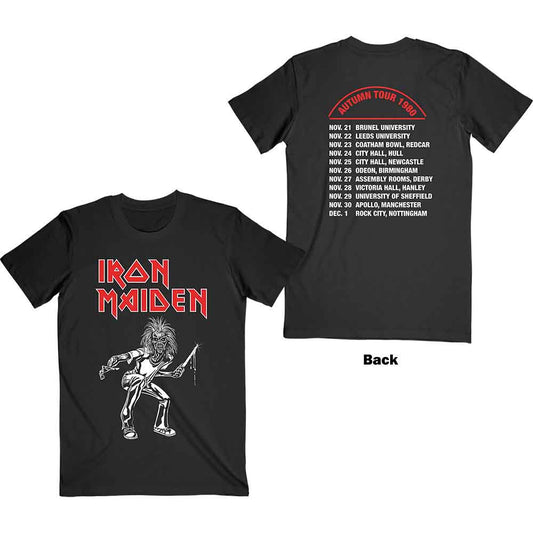 Iron Maiden Autumn Tour 1980 [T-Shirt] - Rock Band Apparel