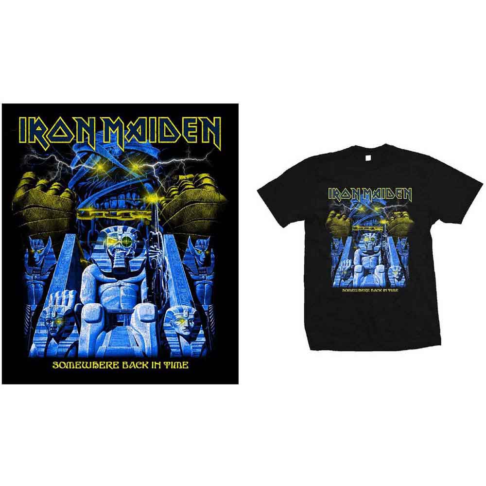 Iron Maiden Back in Time Mummy [T-Shirt] - Rock Band Apparel