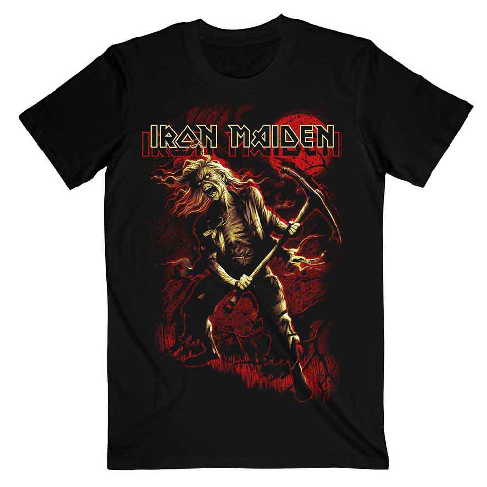 Iron Maiden Benjamin Breeg Red Graphic [T-Shirt] - Rock Band Apparel