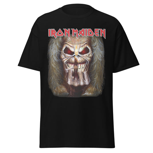Iron Maiden - Candle Finger Jumbo Print T-Shirt