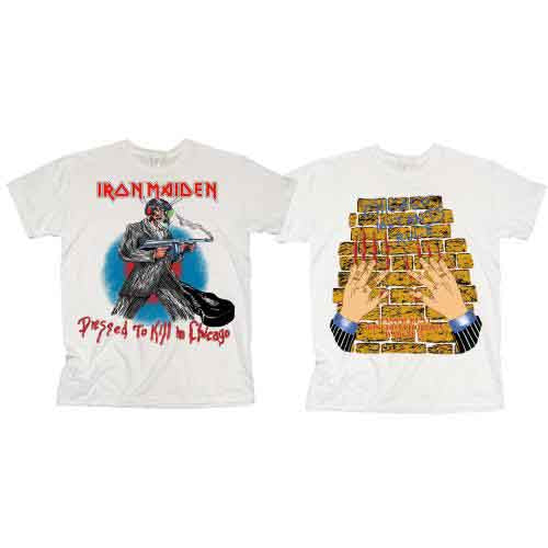 Iron Maiden Chicago Mutants [T-Shirt] White