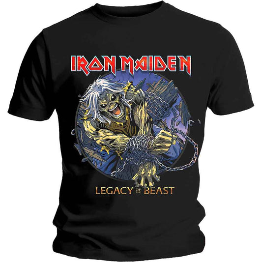 Iron Maiden Eddie Chained Legacy [T-Shirt] - Rock Band Apparel