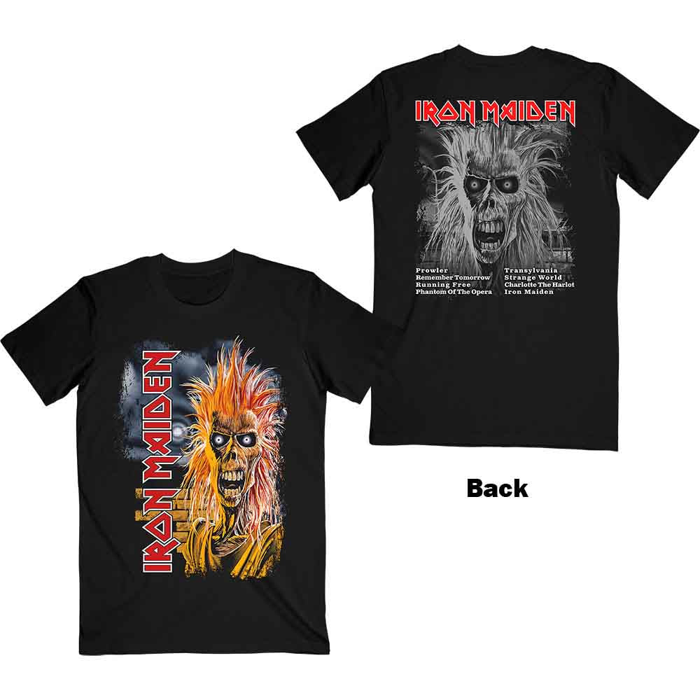 Iron Maiden First Album Track list V.3. [T-Shirt] - Rock Band Apparel