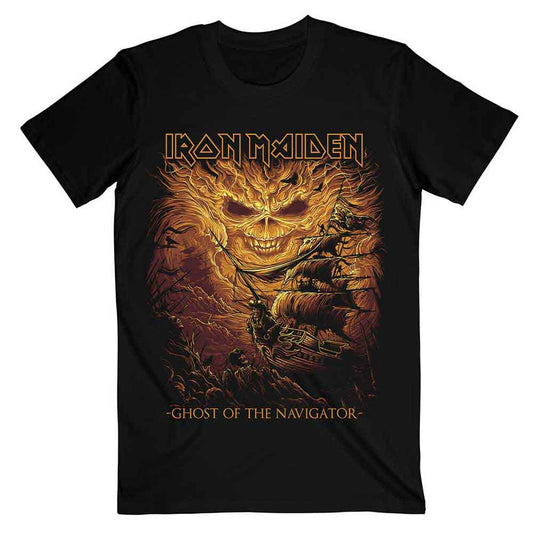 Iron Maiden Ghost of the Navigator [T-Shirt] - Rock Band Apparel