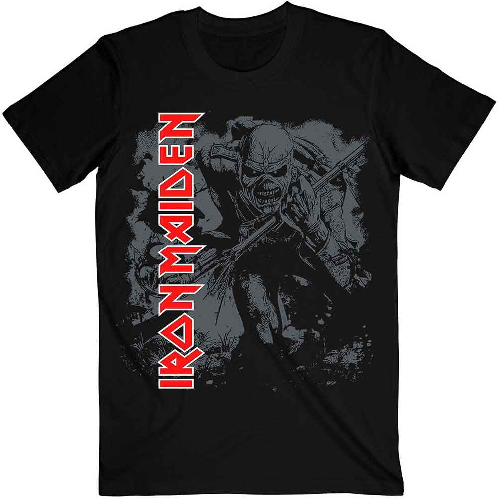 Iron Maiden Hi-Contrast Trooper [T-Shirt] Black