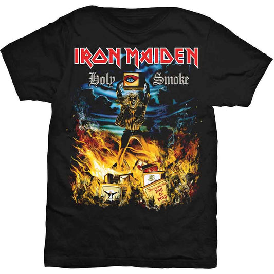 Iron Maiden Holy Smoke [T-Shirt] - Rock Band Apparel