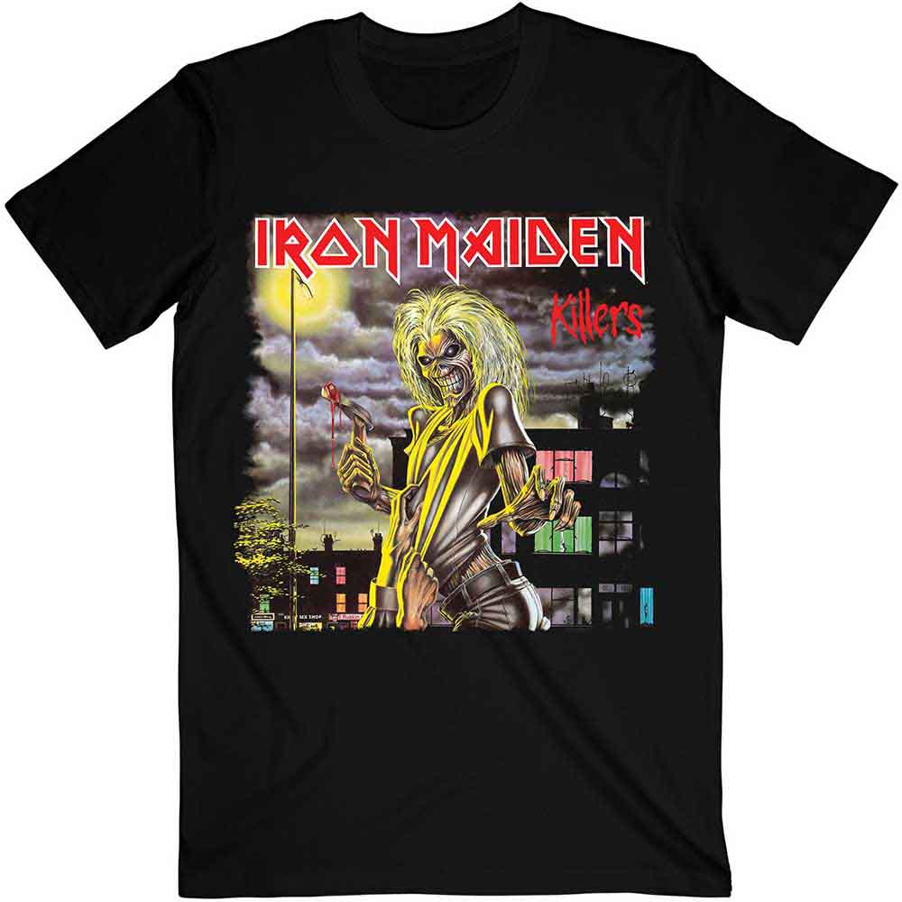 Iron Maiden Killers Cover [T-Shirt] Black