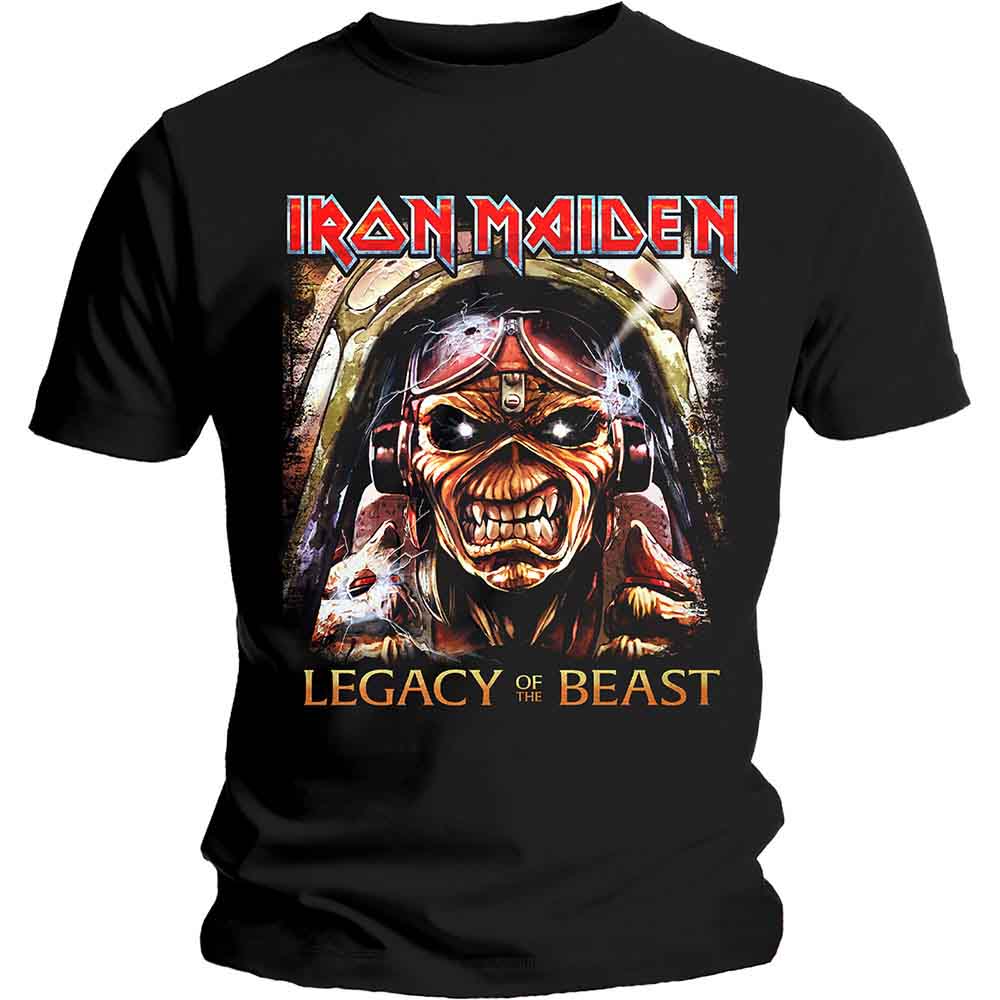 Iron Maiden Legacy Aces [T-Shirt] - Rock Band Apparel