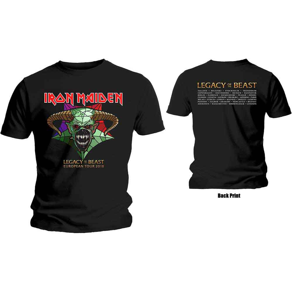 Iron Maiden Legacy of the Beast Tour [T-Shirt] - Rock Band Apparel