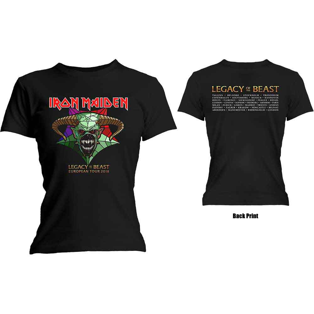 Iron Maiden Legacy of the Beast Tour [T-Shirt] - Rock Band Apparel
