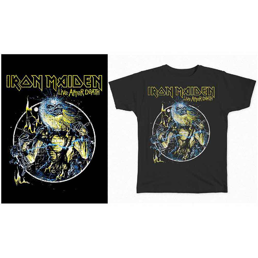 Iron Maiden Live After Death [T-Shirt] Black