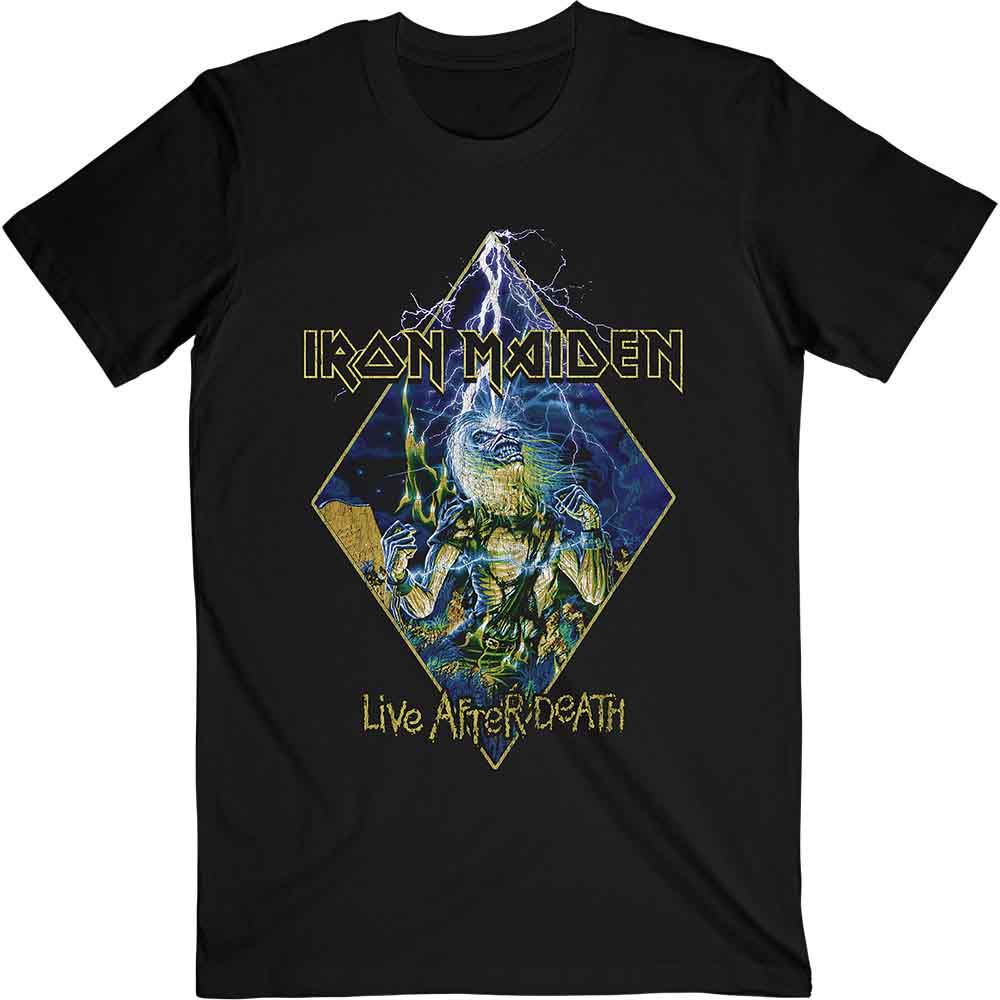 Iron Maiden Live After Death Diamond [T-Shirt] - Rock Band Apparel