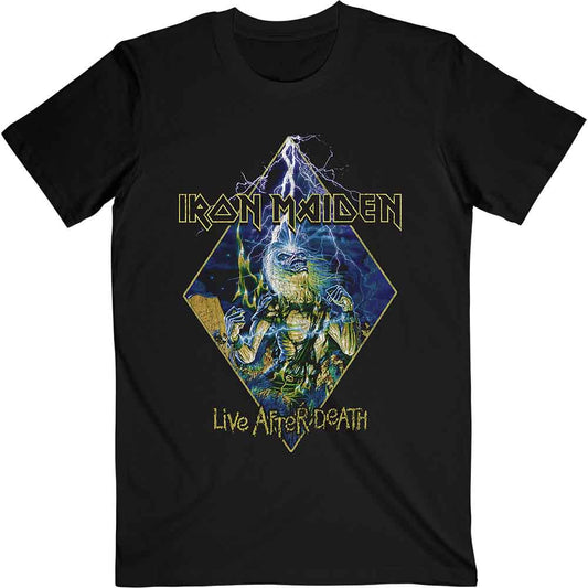 Iron Maiden Live After Death Diamond [T-Shirt] - Rock Band Apparel