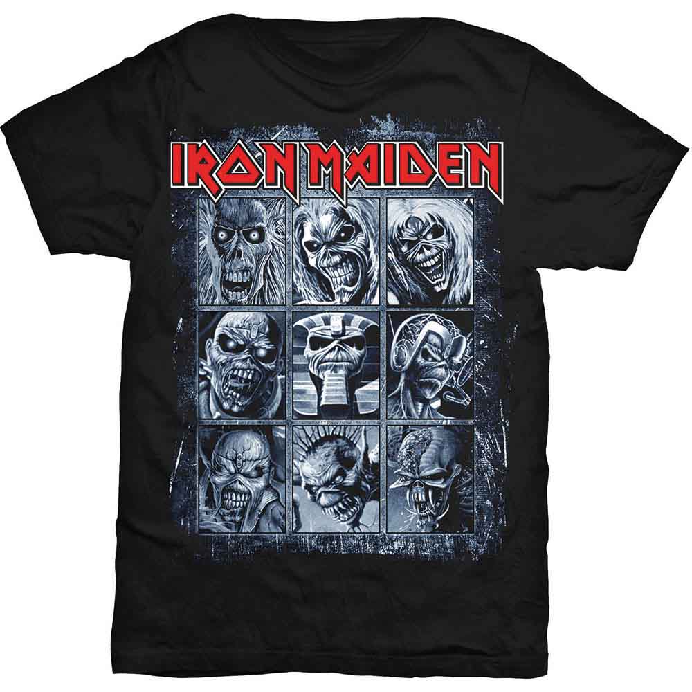 Iron Maiden Nine Eddies [T-Shirt] Black