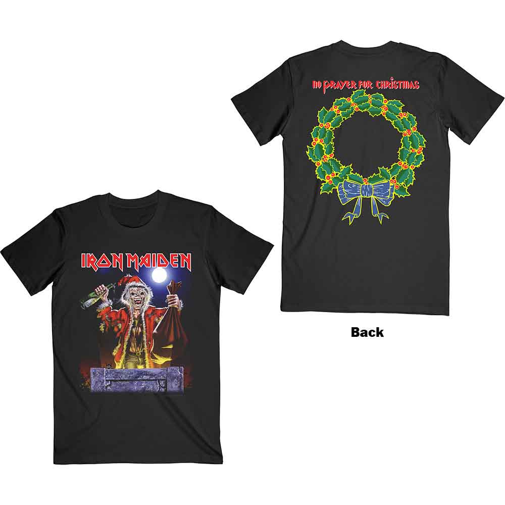 Iron Maiden No Prayer For Christmas [T-Shirt] - Rock Band Apparel