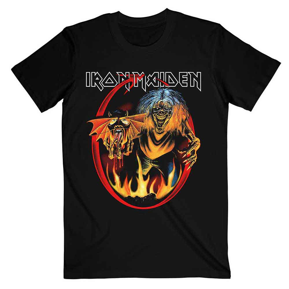 Iron Maiden Number Of The Beast Devil Tail [T-Shirt] - Rock Band Apparel