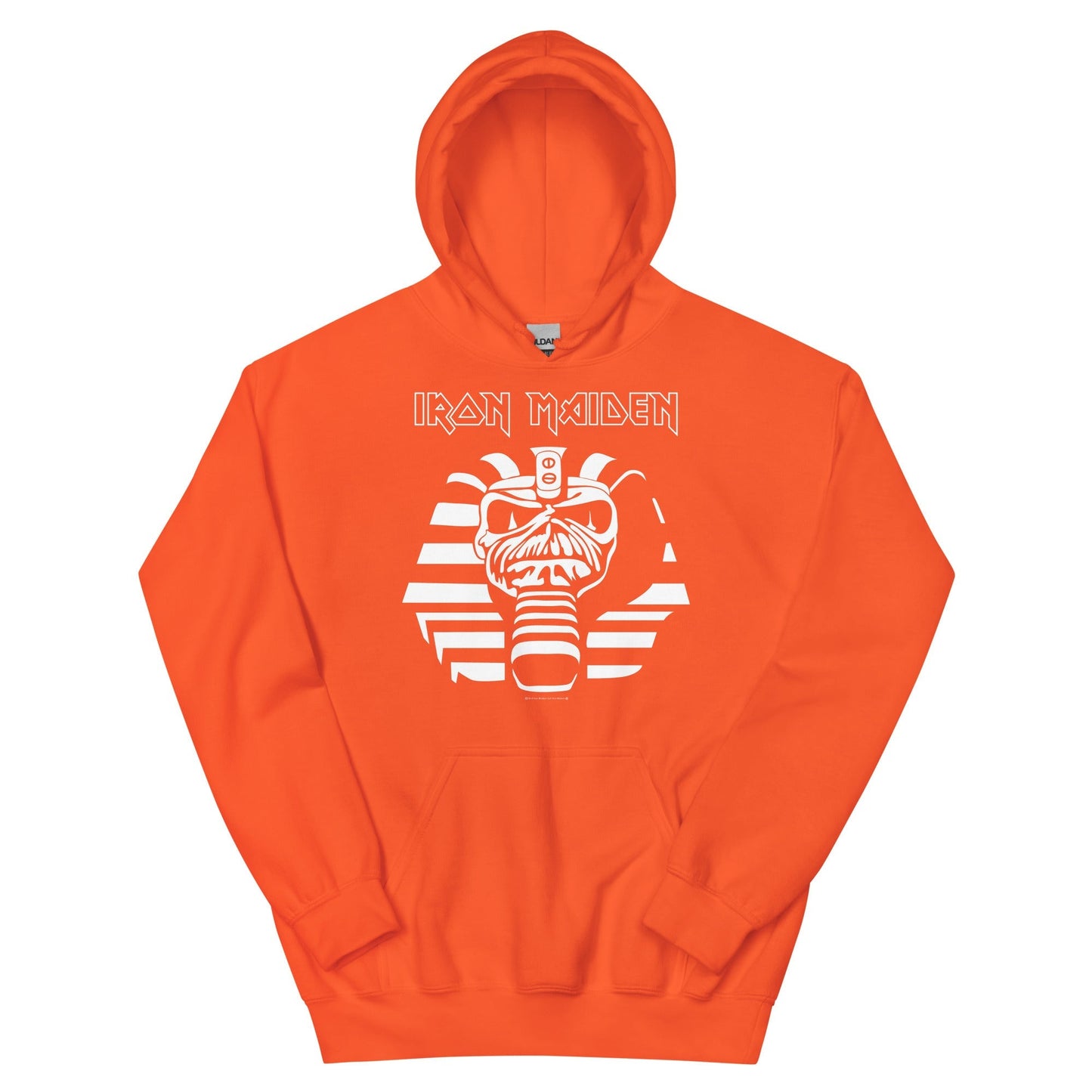 Iron Maiden - Orange Powerslave Hoodie
