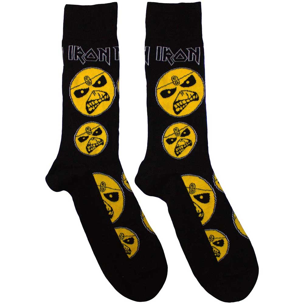 Iron Maiden Piece Of Mind [Socks] - Rock Band Apparel