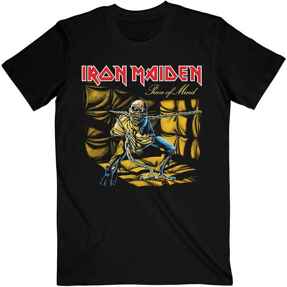 Iron Maiden Piece of Mind [T-Shirt] Black