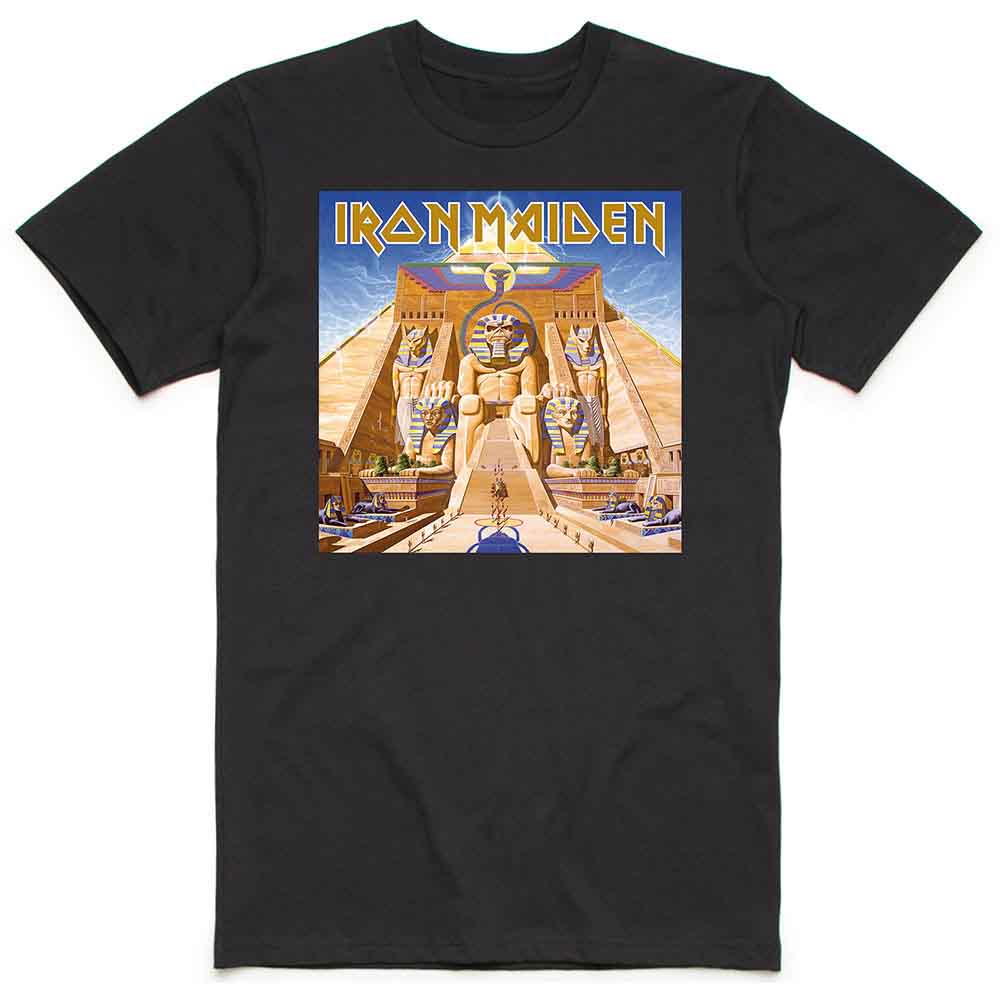 Iron Maiden Powerslave Album Cover Box [T-Shirt] - Rock Band Apparel