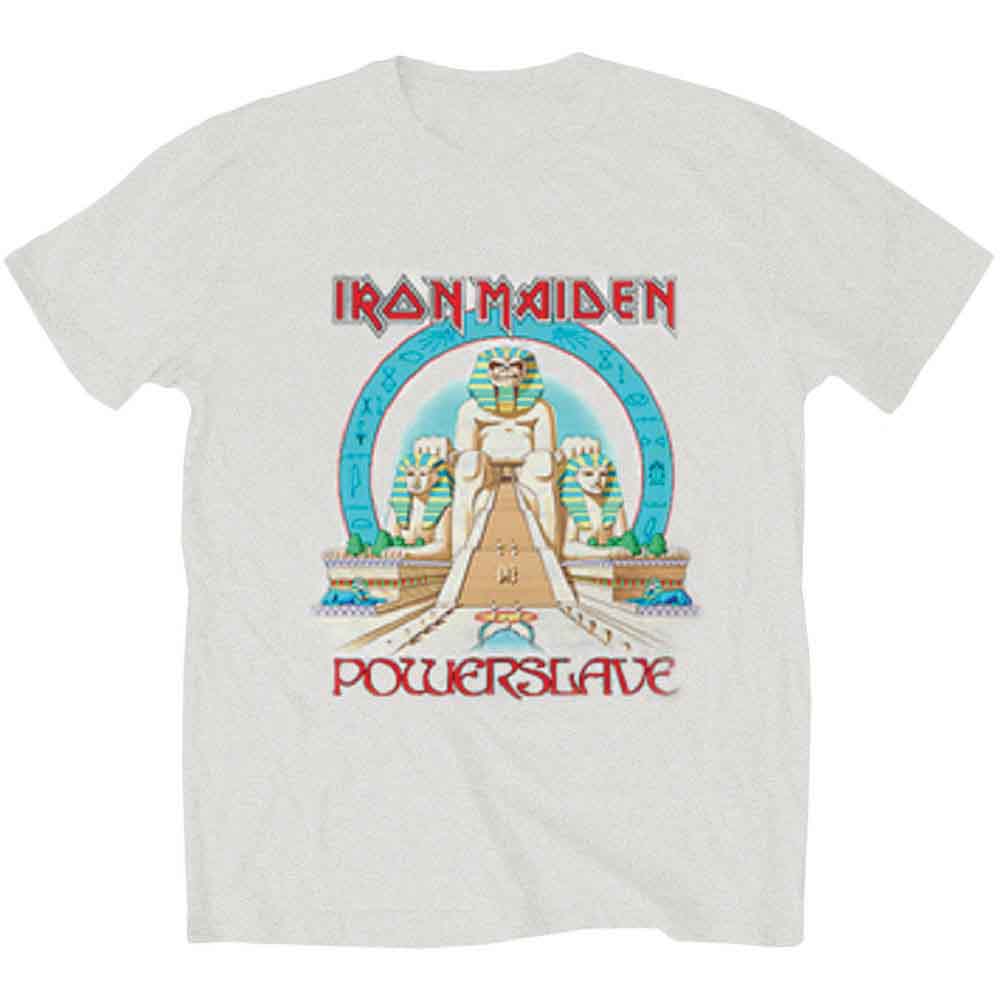 Iron Maiden Powerslave Egypt [T-Shirt] Grey