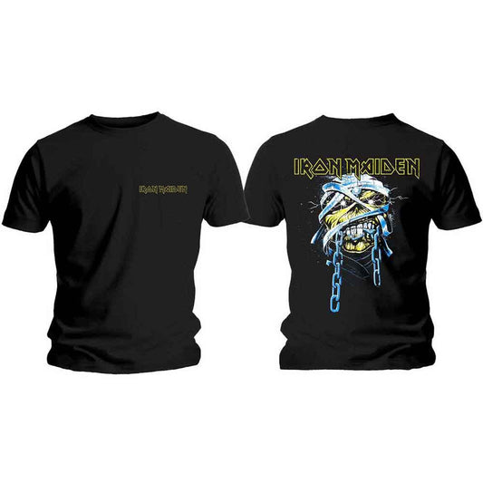 Iron Maiden Powerslave Head & Logo [T-Shirt] - Rock Band Apparel