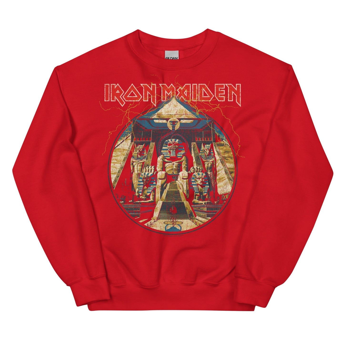 Iron Maiden - Powerslave Lightning Sweatshirt