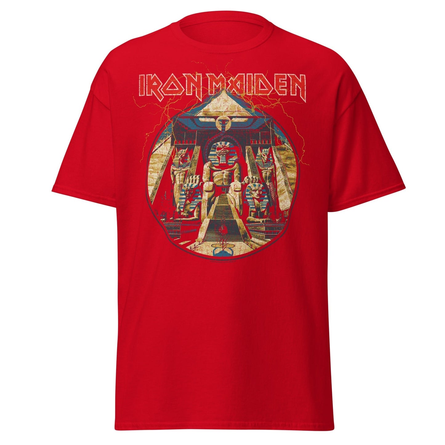 Iron Maiden - Powerslave Lightning T-Shirt