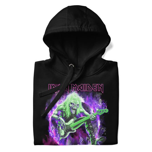 Iron Maiden - Purple Guitar Classic Hoodie